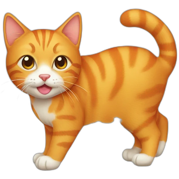 orange tabby cat emoji