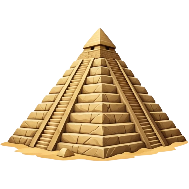 Mexican pyramid emoji