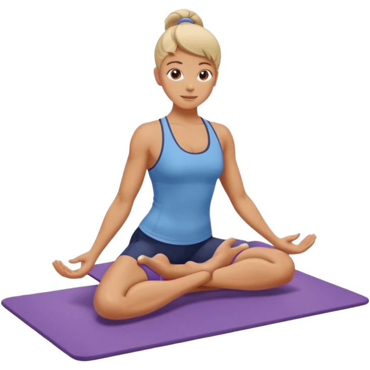 pilates on the mat emoji