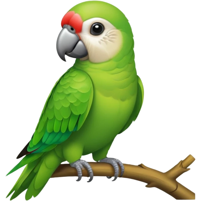 Green Quaker Parrot emoji