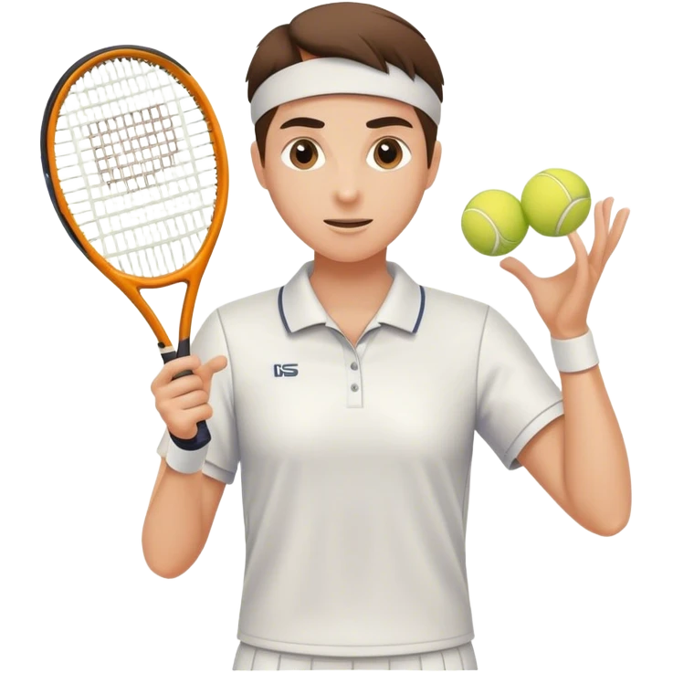 Tennis player emoji