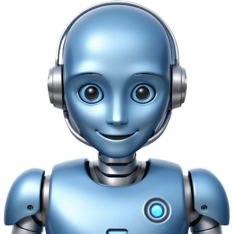 smiling humanoid robot emoji