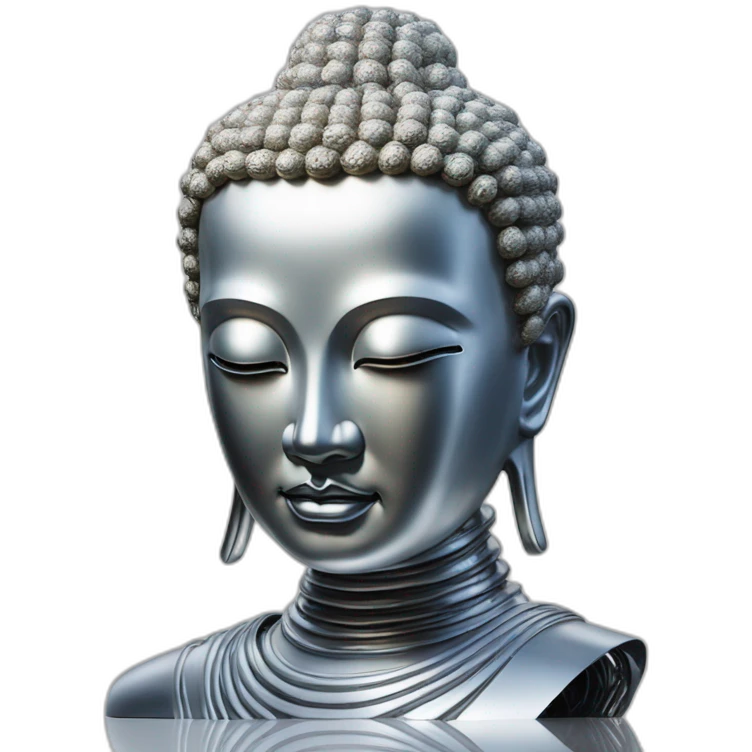 Buddha robot hajime sorayama emoji