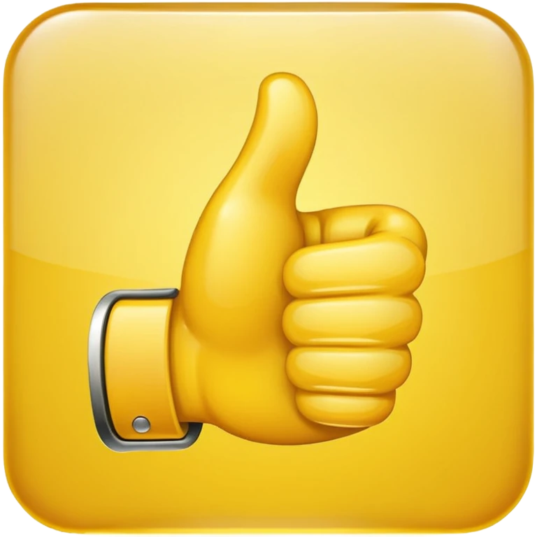 thumbs up emoji, positive and bold emoji
