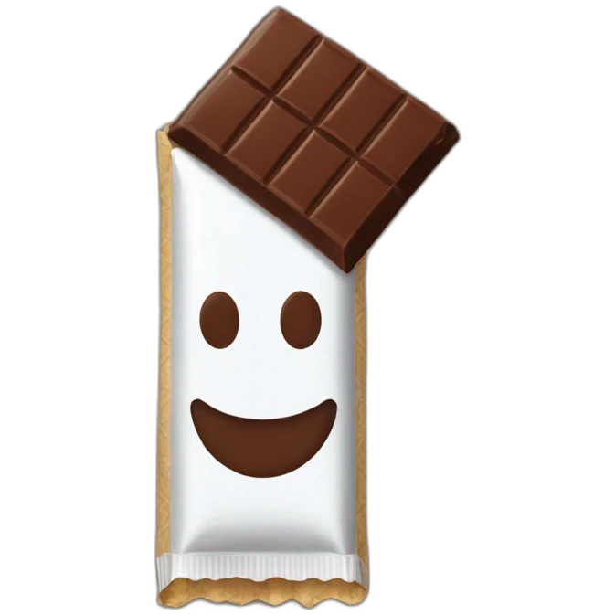 chocolate bar emoji