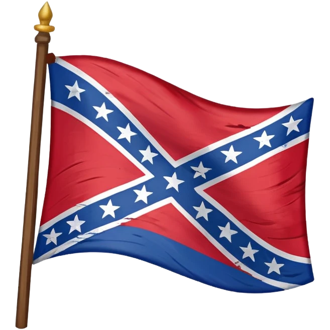 Confederate flag emoji