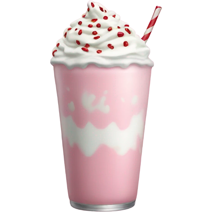 Peppermint milkshake  emoji