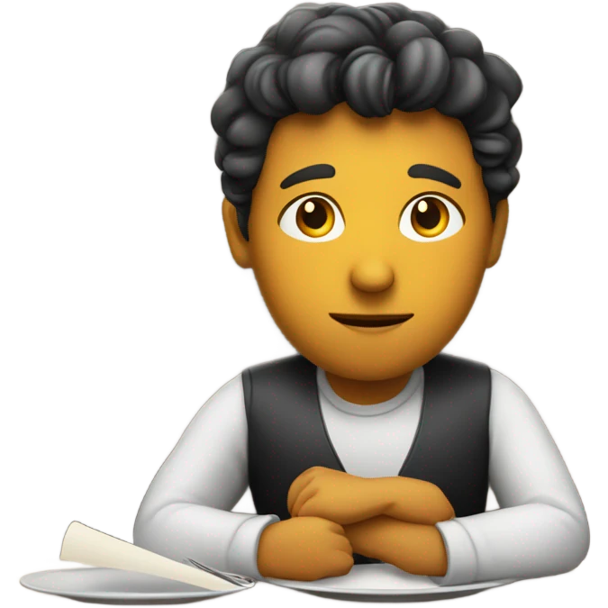 Person at a restaurant  emoji