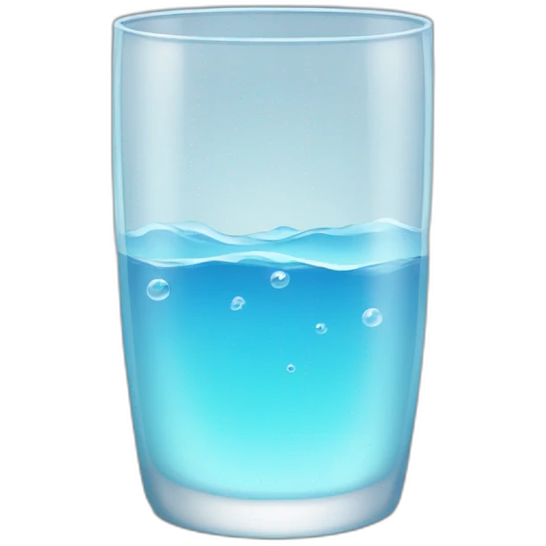 glass water emoji