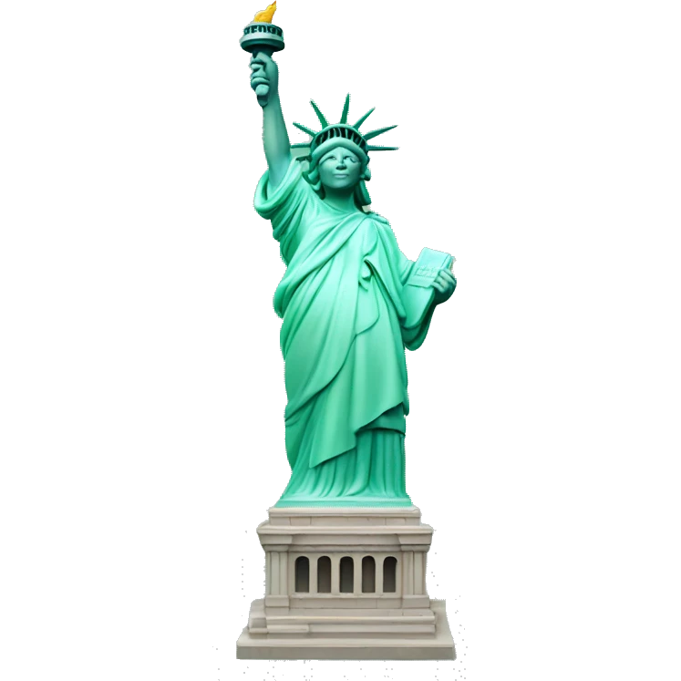 Statue of liberty emoji