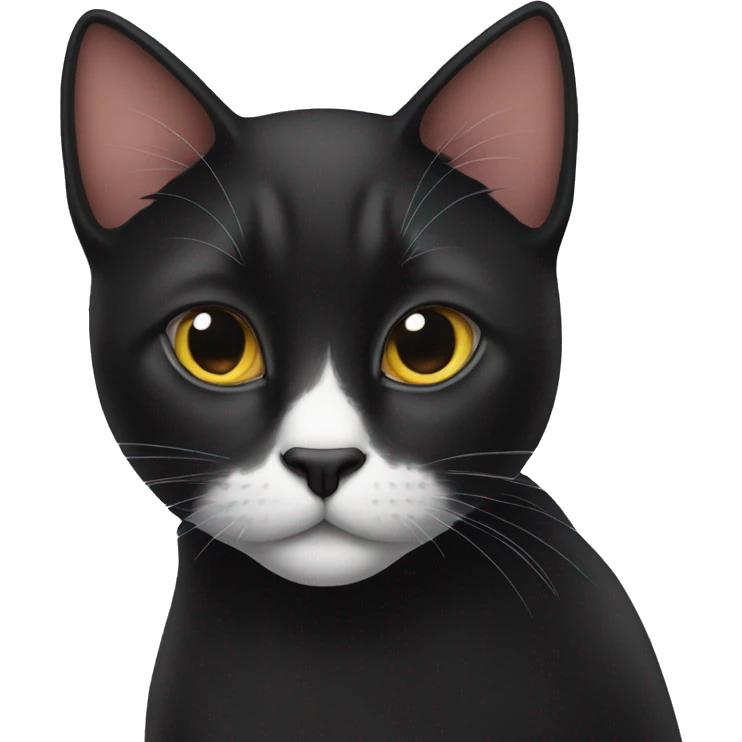Carey black cat emoji