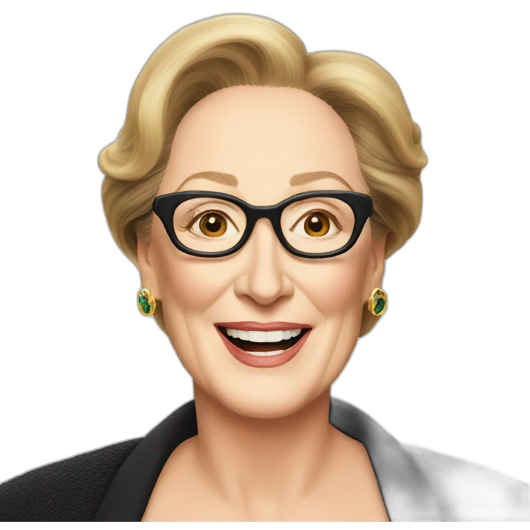 Meryl Streep emoji