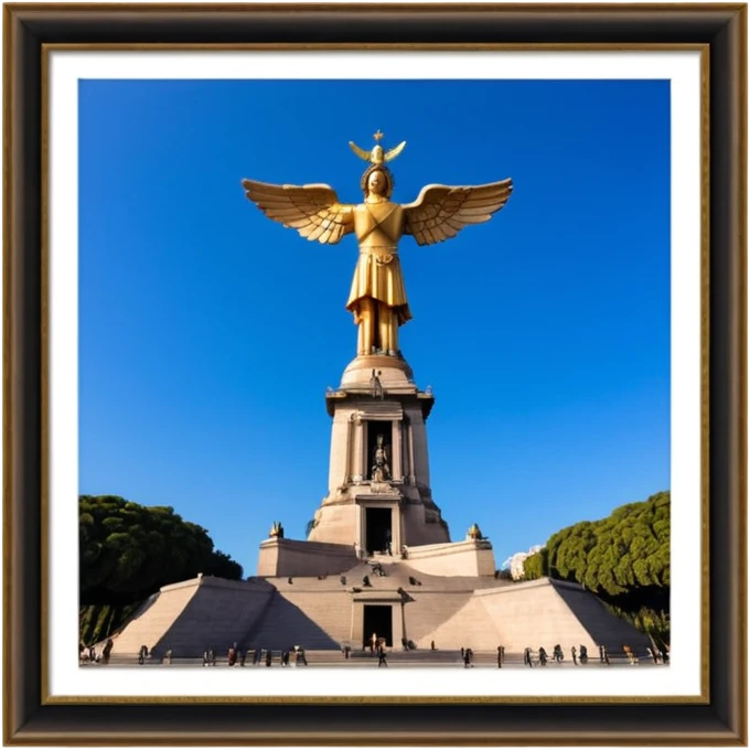 el angel de la independencia monumento(mexico) emoji