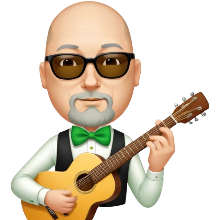 Leprechaun Guitarist emoji