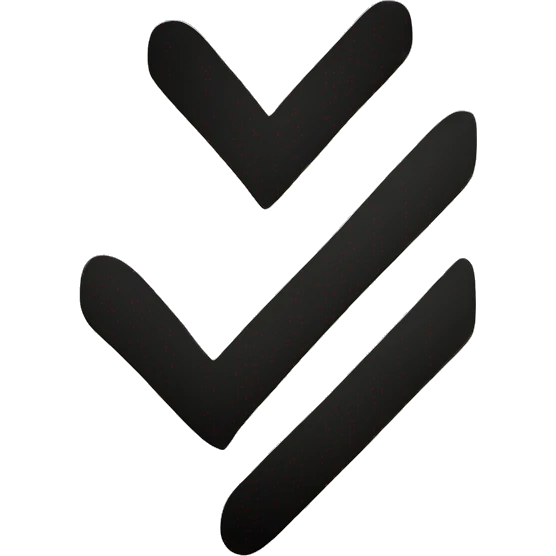 Finished checkmark emoji