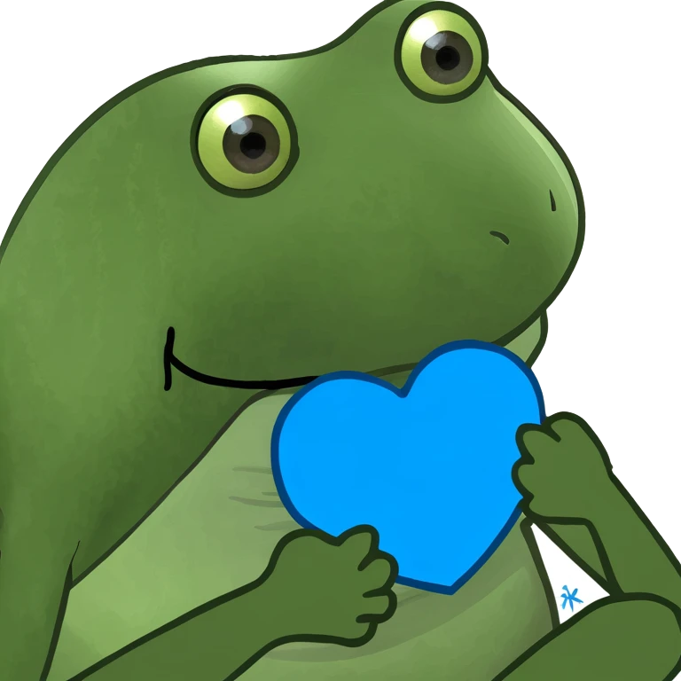 Kissing emoji with blue heart  emoji