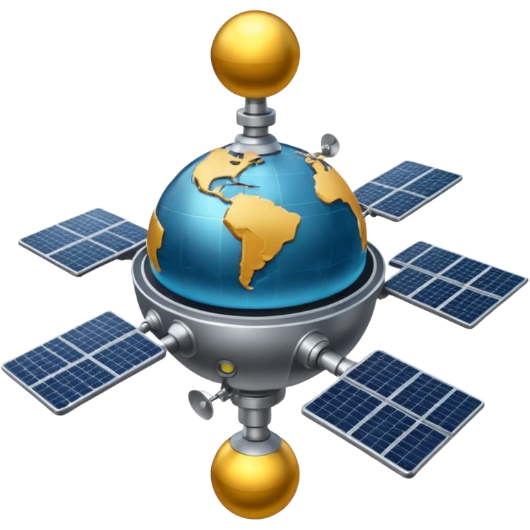 GPS-satellite system emoji