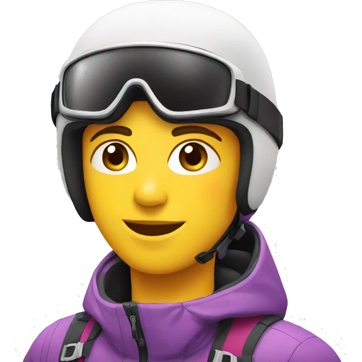 skieur  emoji