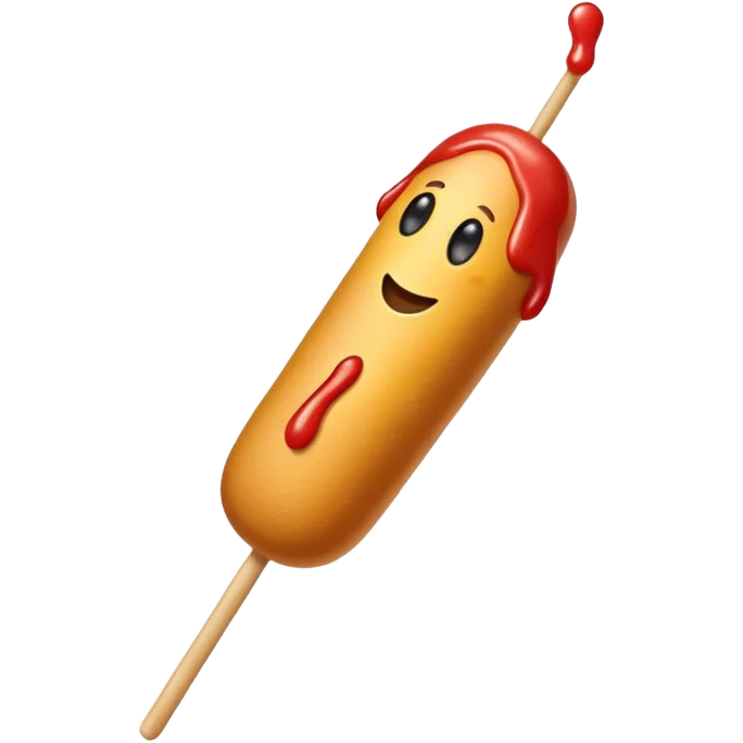 Corndog emoji