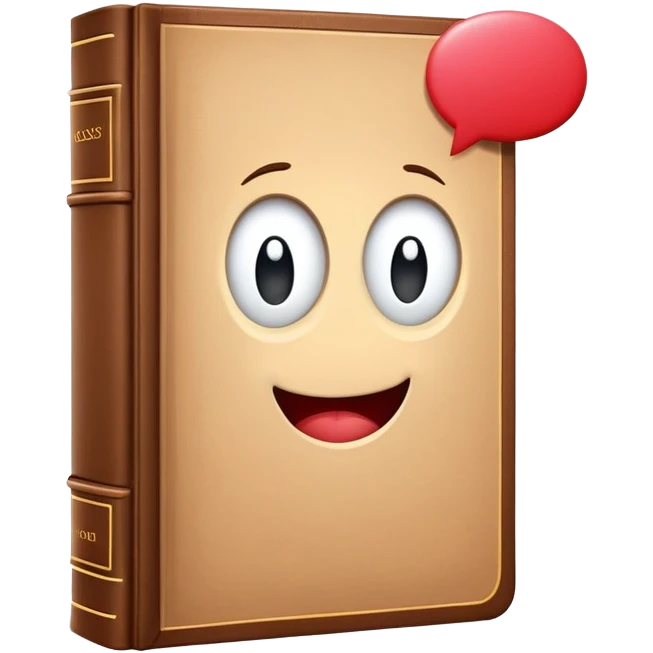 "Why is the book always so shy?
Because it's afraid of being opened!" emoji