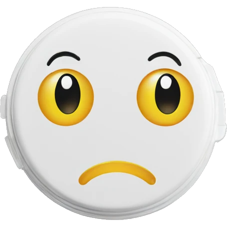 Twist Cap Contact Lens Case emoji