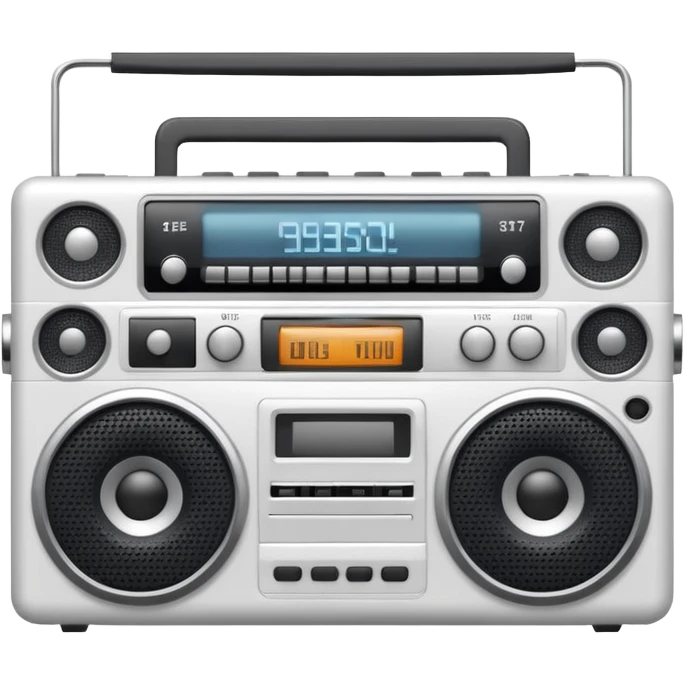 Белый Бумбокс emoji