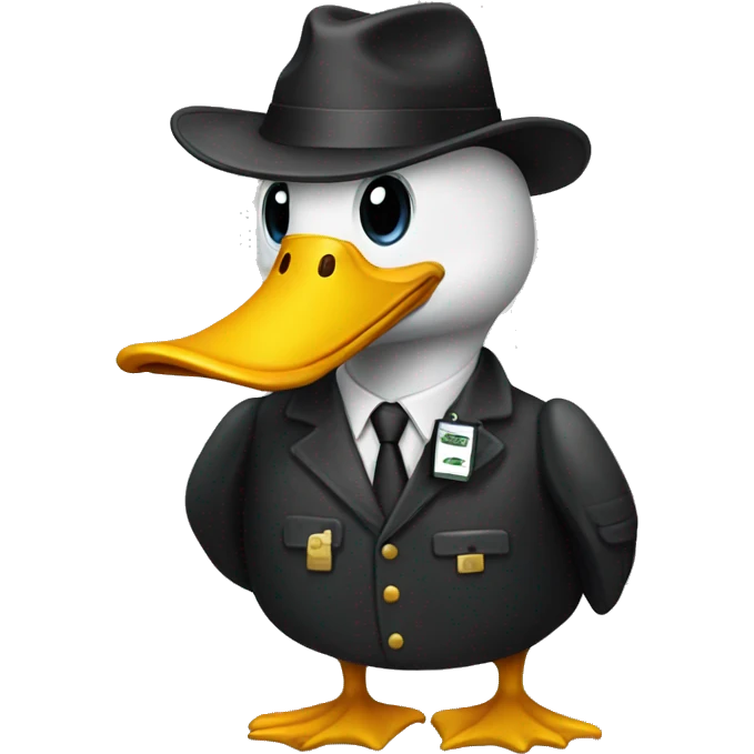 a investigator duck emoji