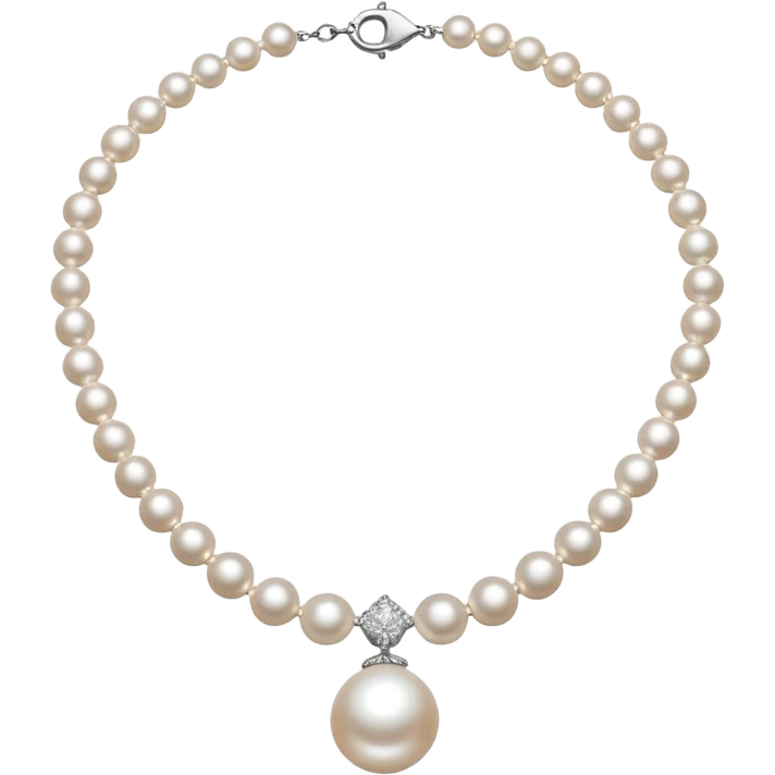 pearl necklace emoji emoji