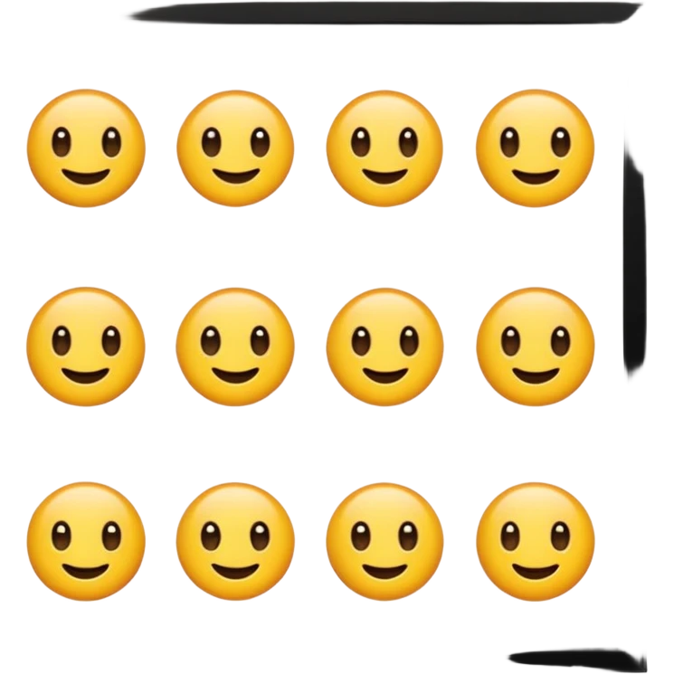 The bottom left one but more emoji
