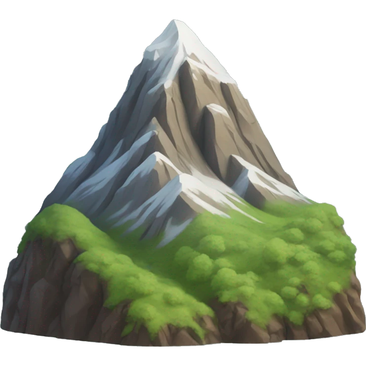  single mountain emoji