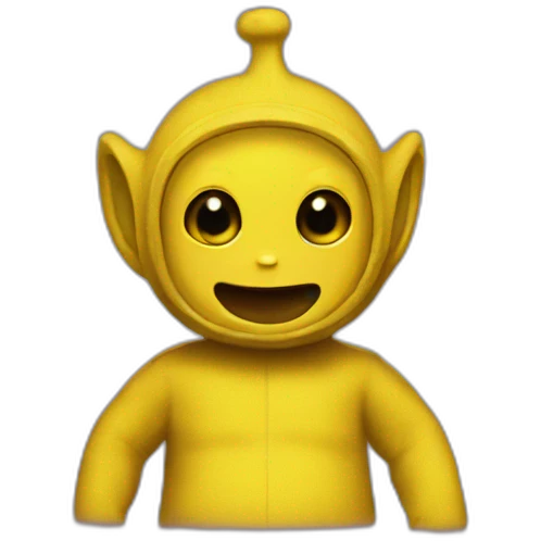 yellow teletubbie emoji