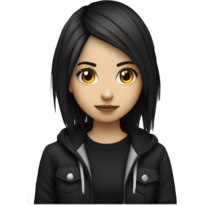 Emo girl emoji