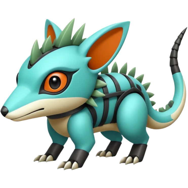  exotic tropical cyber-Sleuth-Loyd-Garmaddon-Litten-Linoone-Noibat-Fakémon-Pokémon-Vernid-creature emoji