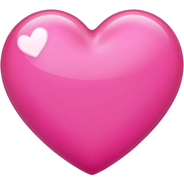 Pink heart emoji