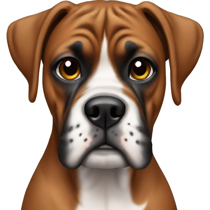 Boxer dog emoji