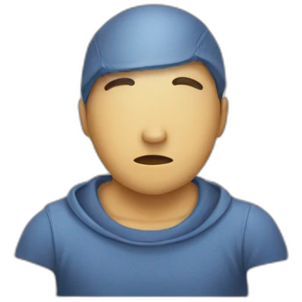 Pleure emoji