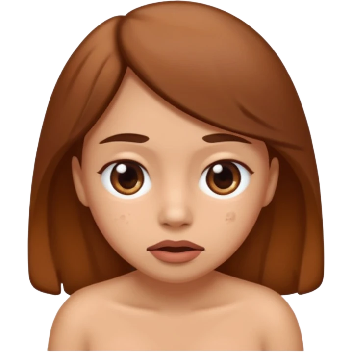 Hyperrealistic poop coming out coming out a woman's butt with her moaning without any irregularities, mutations, or deformities or anything that would make someone believe it's AI. emoji