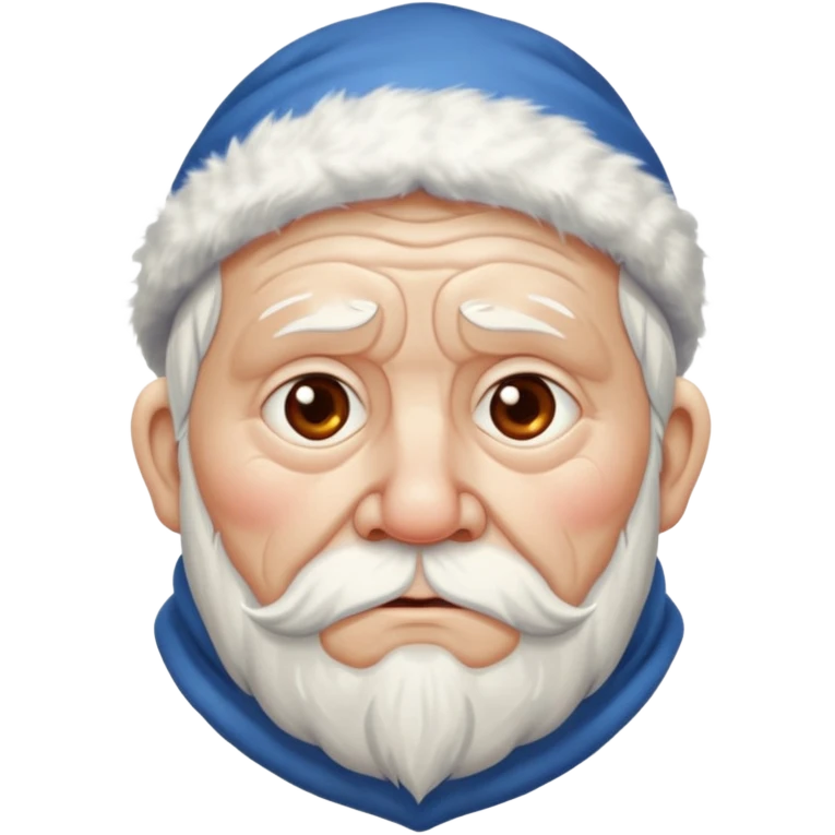 Father Frost SAD emoji