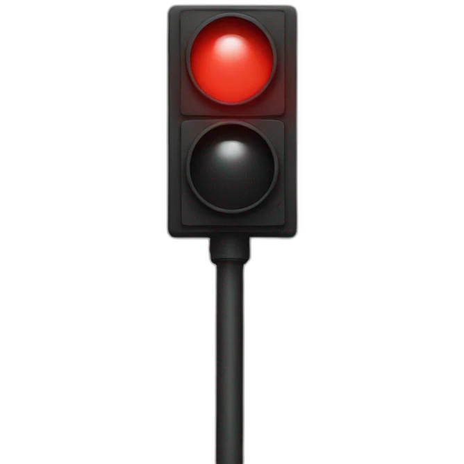 red light emoji