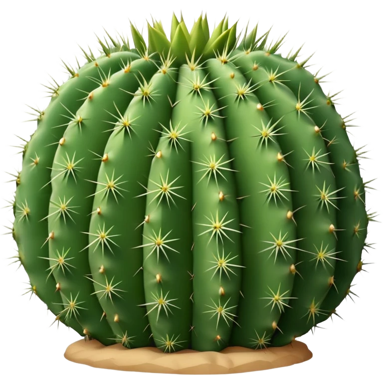 green desert cactus with spines emoji