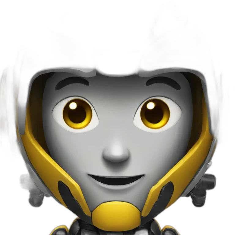 Bumblebee robot emoji