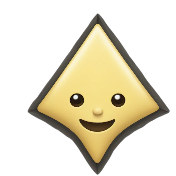 Tete triangulaires  emoji