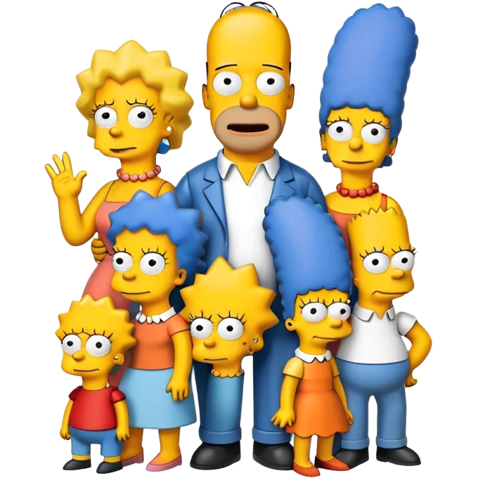 crea emoji con tutti i personaggi dei simpson emoji