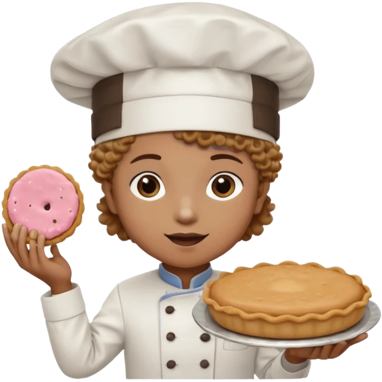 Pookie curlymoon pie emoji