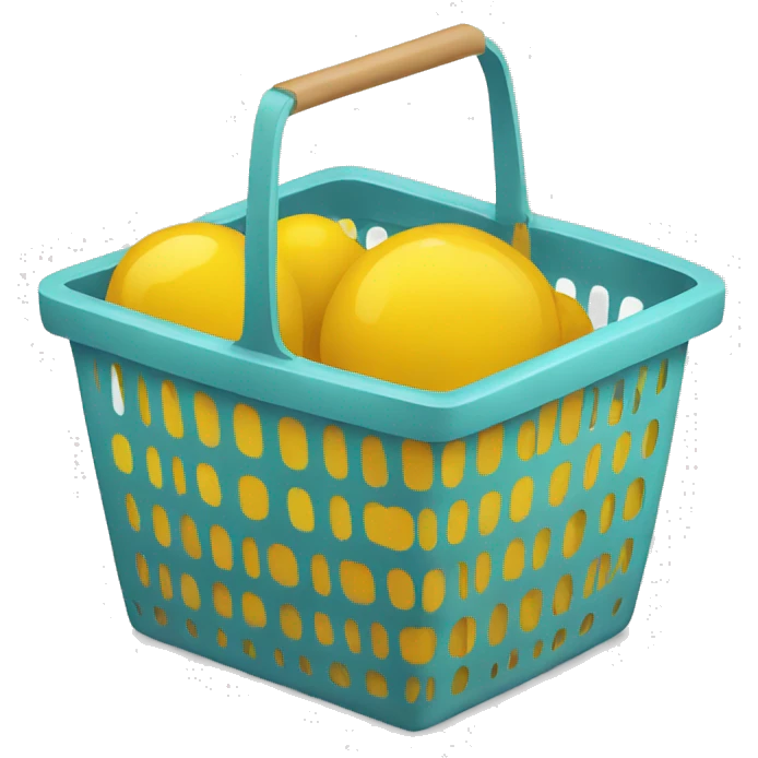 shopping basket emoji