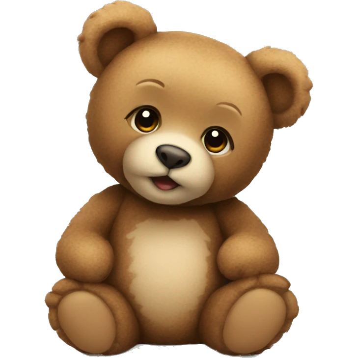  A cute teddy bear  emoji