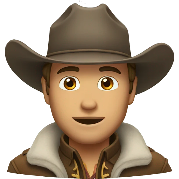 Frozen cowboy emoji emoji