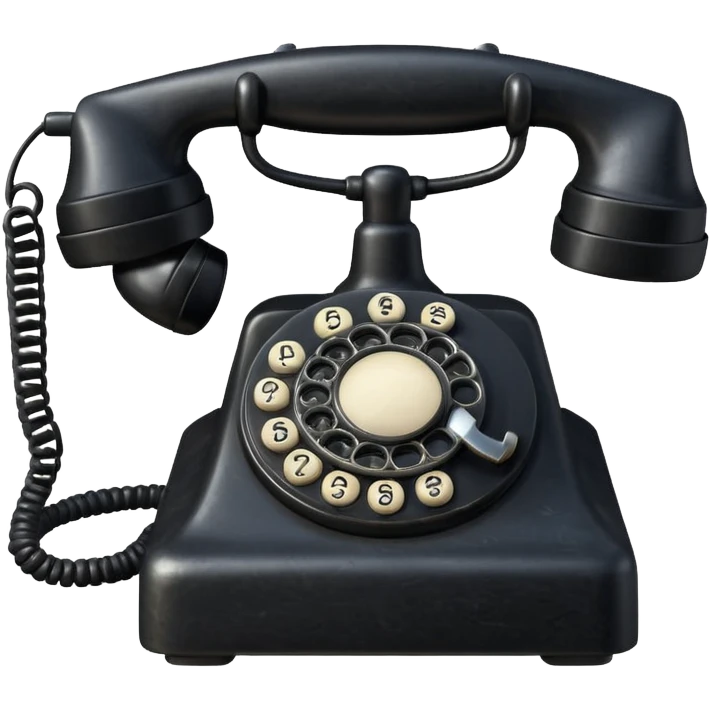 old telephone emoji