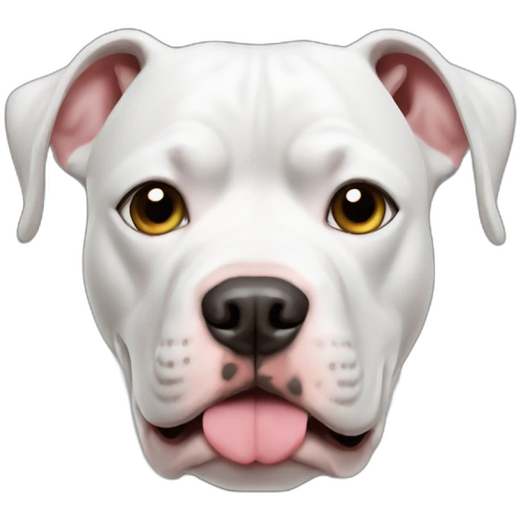 Pitbull-óculos-et emoji