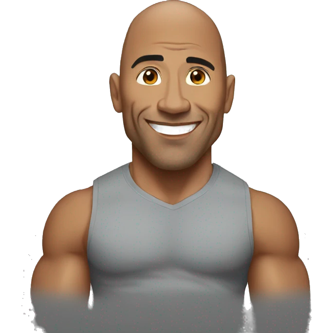 The rock emoji